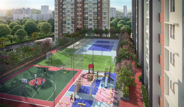 Purva Cityspire Basket Ball Court