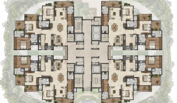 Featured Image Of Purva Cityspire Tower Plan